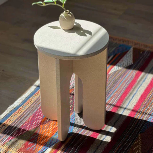 Achieve a Chic Stone Side Table Look Without the Hefty Price Tag
