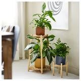 Plant Stand, Bamboo, 60 cm